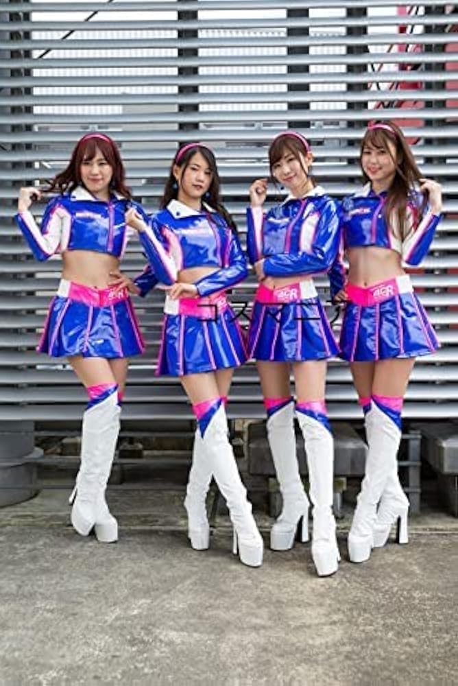 Amazon.co.jp: [SZXUYNG] WAKO'S GIRLSレースクイーンコスプレ